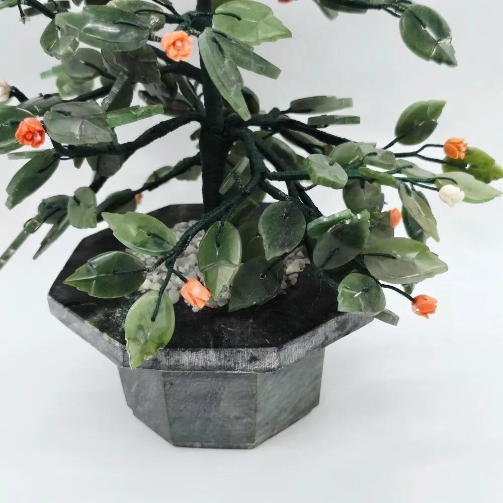 Stone Tree with Flowers